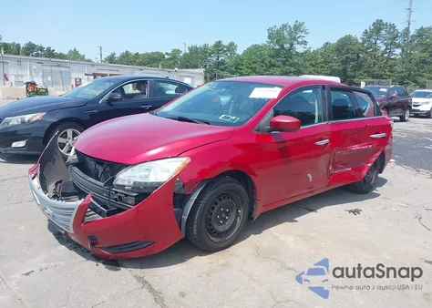 2013 Nissan Sentra S from USA, damaged, VIN 3N1AB7APXDL735938